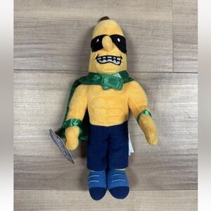 NWT Savannah Bananas muscle 9-inch Plush Stuffed Baseball Animal Mascot Factory